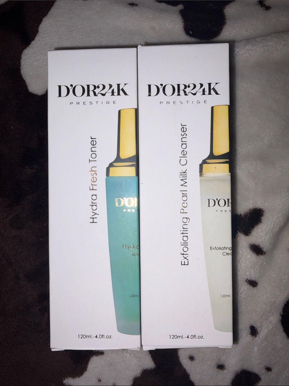 D'OR24K Prestige Hydra Fresh Toner - Teal Blue